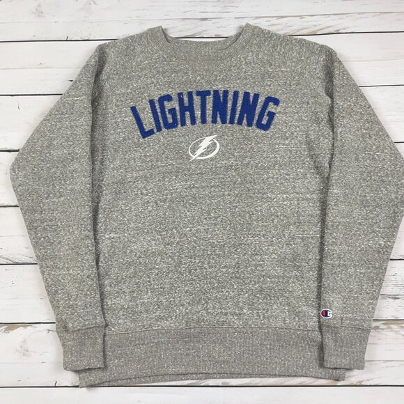 Champion Other - Champion Tampa Bay Lightning Sweatshirt Mens Medium Gray NHL Hockey Sweater